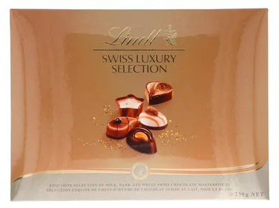 Immagine prodotto di Lindt Swiss Luxury Selection Praline 230g – Squisito regalo di cioccolato svizzero