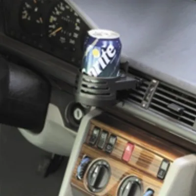 Produktbild von HR Getränkedosenhalter - Getränkehalter Lüftungsgitter - Air Cooler Cupholder - schwarz - #10511701