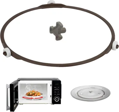 Imagen del producto de Plato giratorio para microondas, de plástico, con un diámetro de 17,8 cm, pieza de repuesto para el plato giratorio