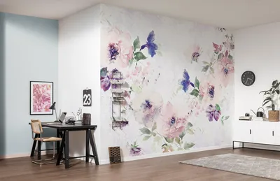 Produktbild von Komar Vlies Fototapete - Poema  - Größe: 300 x 250 cm (Breite x Höhe) - 6 Bahnen, Wohnzimmer, Schlafzimmer, Tapete