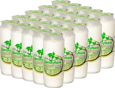 Produktbild von Nachfüllkerze, Öllicht Grab Nachfüllgen, Grabkerze 25er Nachfüllpack, Einsatz für Grablicht, Öllichter Ersatzkerze, Nachfülllichter Grablampen