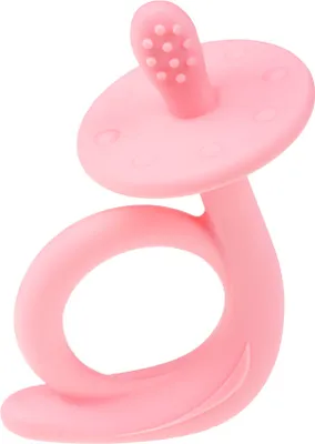 Zdjęcie produktu dla A0115 Gryzak Silikonowy Ślimak Pink
