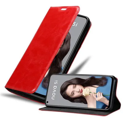 Zdjęcie produktu dla Cadorabo DE-128092, Huawei, Huawei NOVA 5i / P20 LITE 2019, Czerwony
