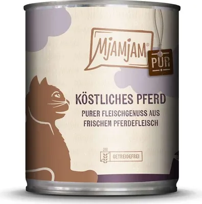 Image de Mjamjam : le pur plaisir de la viande de cheval de qualité supérieure, 800 g x 6