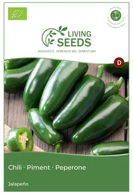 Produktbild von Chili Jalapeño 3.75g Saatgut von Living Seeds