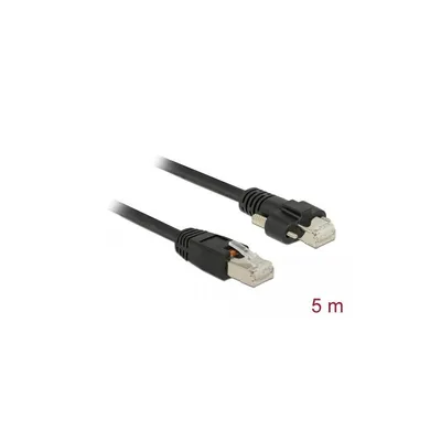 Image de DELOCK Kabel Cat.6 RJ45-St > RJ45-St m. Schrauben SSTP 5.0m
