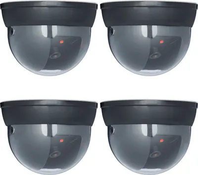 Produktbild von relaxdays 4 x Dummy Kamera Dome