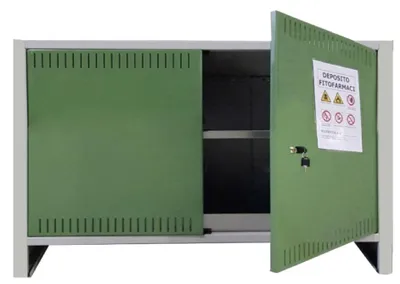 Obrázok produktu pre Nízka skriňa na fytopharmaká 400 × 1000 × 80 (V × Š × H) mm