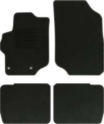 Image de Tapis de voiture en velours pour CITROEN C-ELYSEE à partir de 2012 ECO