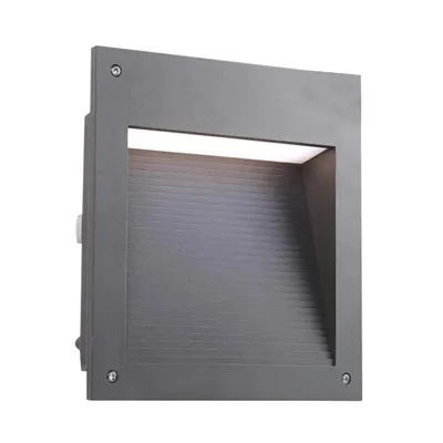 Produktbild von LED-Bodenleuchte Aussen 20W Einbau Micenas Square Grau Urban LEDS-C4 05-9885-Z5-CL (2700K - 3000K - 4000K) Wählbar (Warm-Neutral)