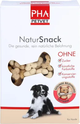 Zdjęcie produktu dla PHA NaturSnack dla psów jako zdrowa, naturalna nagroda dla psów, 200 g przekąski