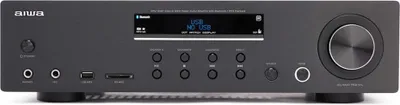 Produktbild von AIWA AMU-120BTBK sw Stereo-Verstärker2x60W BT USB SD-Steckplatz MP3 - Stereo