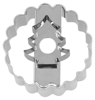 Produktbild von BIRKMANN Ausstechform Linzer Tanne, 5 cm, Edelstahl, 199903