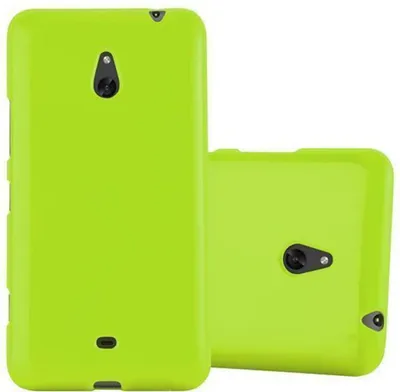 Produktbild von Cadorabo Schutzhülle für Nokia Lumia 1320 Hülle in Grün TPU Etui Hülle Case Cover