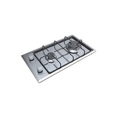 Obrázek produktu pro Beko HDCG 32220 SX varná deska Nerezová Vestavná plynová 2 zóny