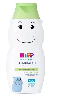 Produktbild von HiPP zart reinigendes Kinderschaumbad - pflegt schon beim Baden, 300 ml