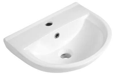 Obrázok produktu pre Keramické umývadlo SPIRAL 43 x 35 cm, biele