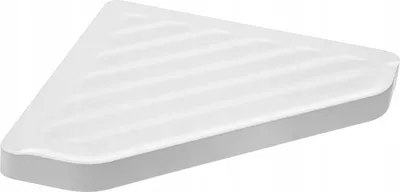 Immagine prodotto di Mensola da parete per bagno 20,1x20,1x39cm bianco piatto APO