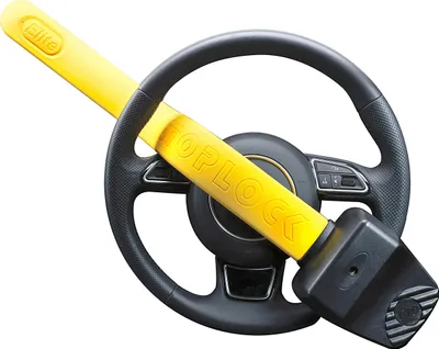 Image de Stoplock Pro Elite Steering Wheel Lock Wegfahrsperren schwarz / gelb