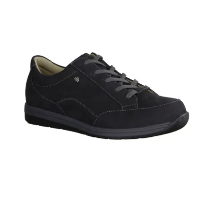 Produktbild von Finn Comfort Osorno Herren Halbschuhe, Schiefer (Dunkelgrau) Leder, Schnürschuhe - Herrenschuhe Bequemschuhe, Grau, leder (nubukrona)