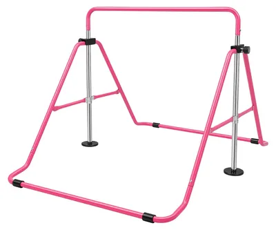 Produktbild von Turnstange, höhenverstellbar, langlebige Stahlkonstruktion, Rosa