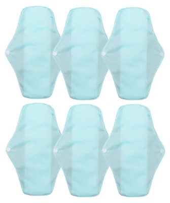 Produktbild von Hochwertige, wiederverwendbare Menstruationsbinden aus Baumwolle – waschbare Stoffbinden – hoch saugfähige Slipeinlagen aus Baumwolle für Teenager und Frauen, Inkontinenzeinlagen