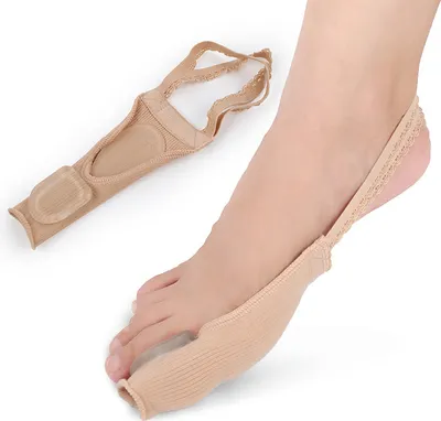 Produktbild von INF Zehenspreizer mit Spitze zur Hallux-Valgus-Korrektur & Linderung von Fußschmerzen S
