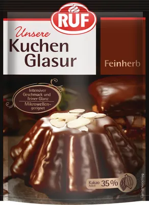 Produktbild von RUF Glasur Feinherb 100 g