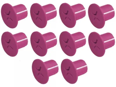 Produktbild von Smoby Ersatzteil 10 Stück Schraube Innengewinde violett für Smoby Spielhäuser, Spielcenter und Rutschen