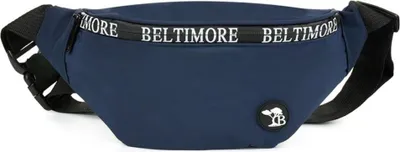 Produktbild von Beltimore Gürteltasche wasserabweisend Reißverschluss verstellbarer Gurt 28 cm Dunkelblau