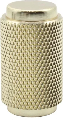 Produktbild von Natural Goods Berlin Möbelgriff ZYLINDER, Möbelknopf, Schrankgriff, Knauf für Schublade und Tür, Gold, 1 Stück