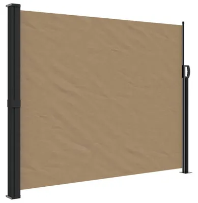 Immagine prodotto di vidaXL Tenda laterale estensibile Taupe 170x300 cm