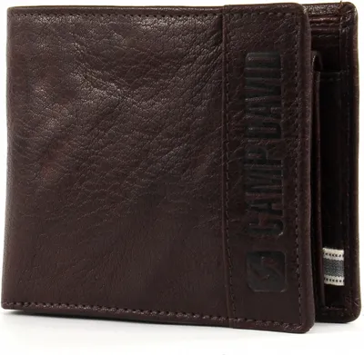 Immagine prodotto di CAMP DAVID Pelle portafoglio Mount Churchill Men's Wallet Brown marrone