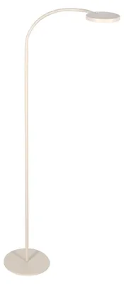 Image de Mexlite - lampadaire - Platu - crème - plastique métal - lampe de lecture - LED - 3351CR