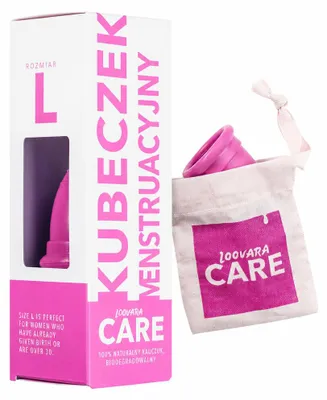 Zdjęcie produktu dla Loovara Kubeczek menstruacyjny, rozmiar L, 1 sztuka, Obraz wygenerowany przez AI