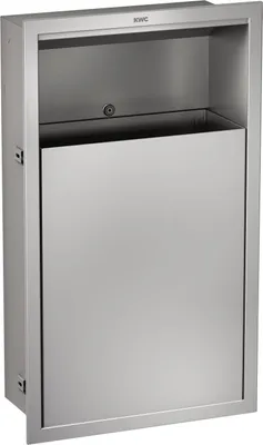 Immagine prodotto di Cestino KWC AR, RODAN, acciaio inox, 410x690x170 mm, da incasso, circa 23 l
