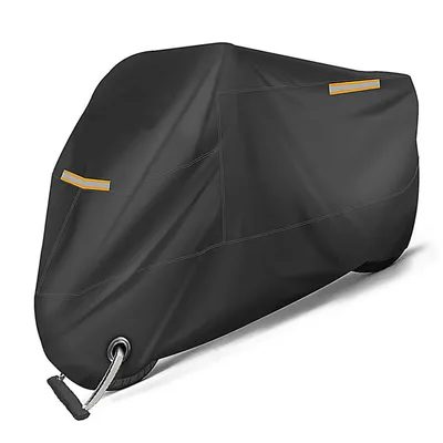 Produktbild von Faltgarage Outdoor Motorradabdeckung, 190T Staubdichtes, Verbessertes Schlüsselloch (295x110x140 cm) (1-St)