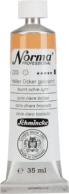 Produktbild von Schmincke 35ml Norma Professional Heller Ocker gebrannt Öl 11 220 009