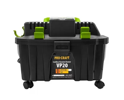 Produktbild von Procraft VP20 Industrie-Akkustaubsauger 20V