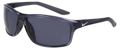 Image de Nike NIKE ADRENALINE 22 DV2372 - Lunettes de soleil unies, couleur gris foncé/gris, référence 64/15/130