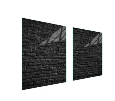 Produktbild von Glasschutzplatte Für Herd 85X52 Ziegel