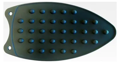 Produktbild von Bügeleisenablage 27 x 14,5 cm Silikon - hitzebeständig bis 250°C, rutschfest, pflegeleicht