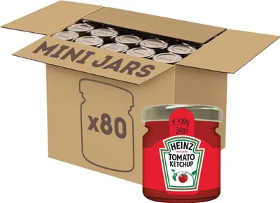 Produktbild von Heinz Tomato Ketchup 80x34ml