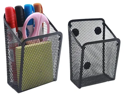Immagine prodotto di Omgoods - Set di 2 portapenne magnetici per l'organizzazione