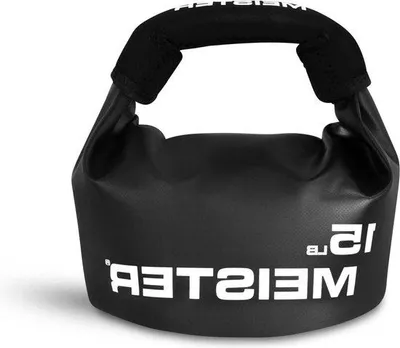 Produktbild von Famanu Kettlebell Tragbar 15lb - Zarte Sandsack Gewichte Schwarz