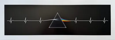 Immagine prodotto di PINK FLOYD - DSOTM - STAMPA ARTISTICA - 33x95 cm - Poster