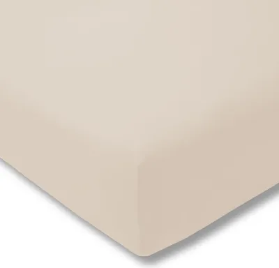 Produktbild von LOESCHEN Estella Zwirn-Jersey Spannlaken Größe 200x200 cm Farbe puder