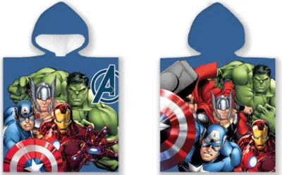 Immagine prodotto di Asciugamano poncho - 50 x 100 cm - Avengers ( 110066)