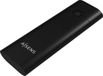 Produktbild von AISENS ASM2-020B, SSD-Gehäuse, M.2, M.2, 10 Gbit/s, USB Anschluss, Schwarz