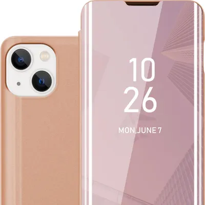 Obrázek produktu pro Cadorabo Mobile Case pro Apple iPhone 14 PLUS v růžovém krytu Zadní kryt Ochranné pouzdro Book Case Booklet